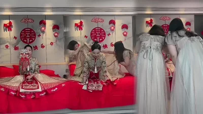 []婚车司机操新娘无套内射